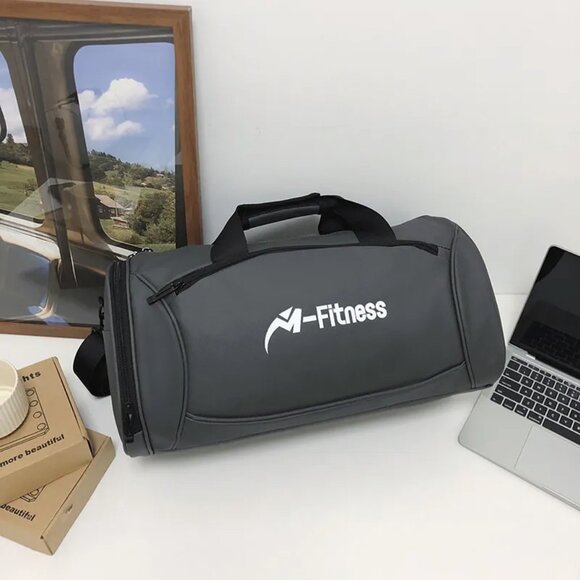 Sports Large Capacity Oxford Gym Fitness Duffle Bag with shoulder handle - Picture 2 of 9